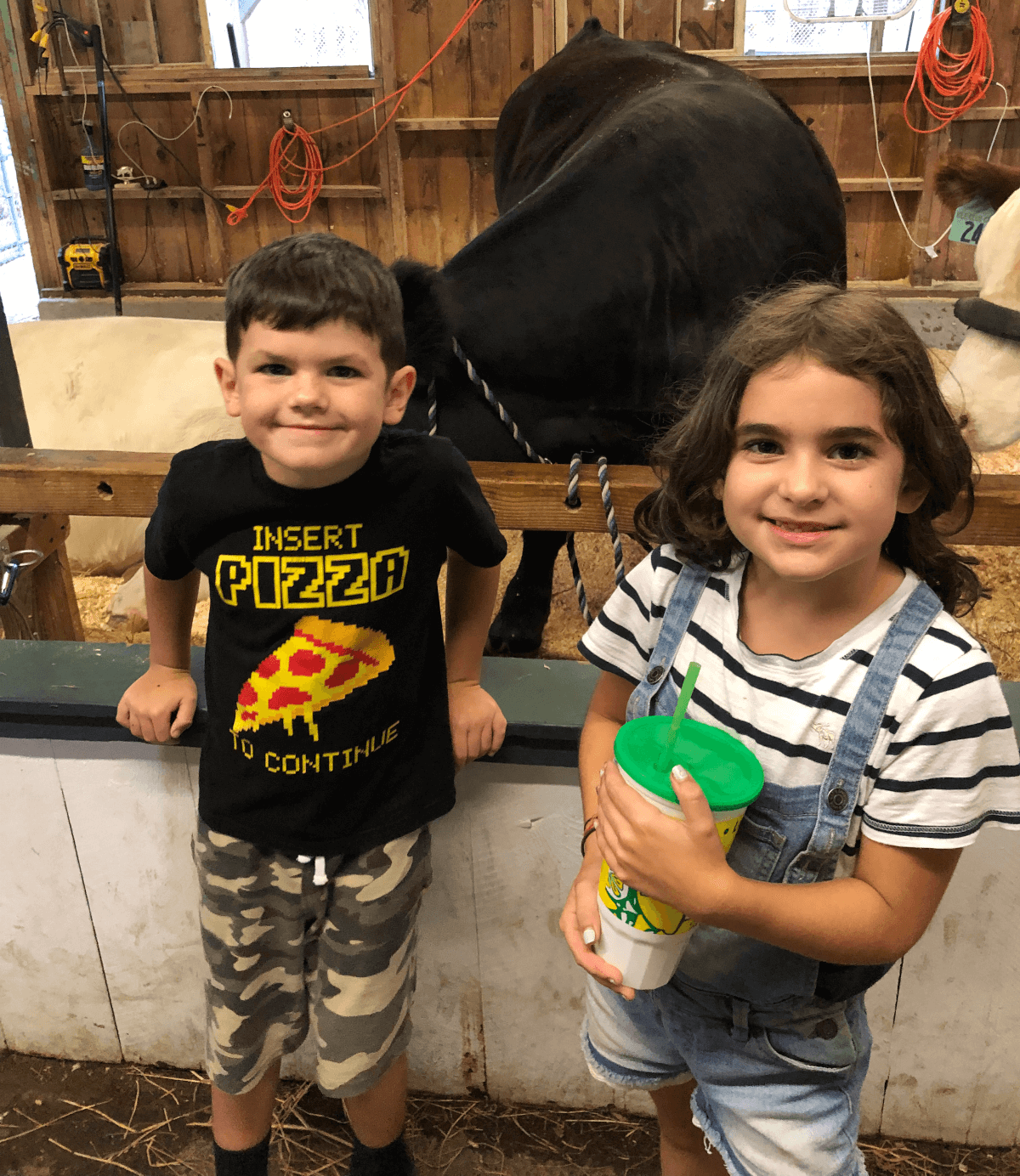 Lyric and Jax at the Marshfield Fair